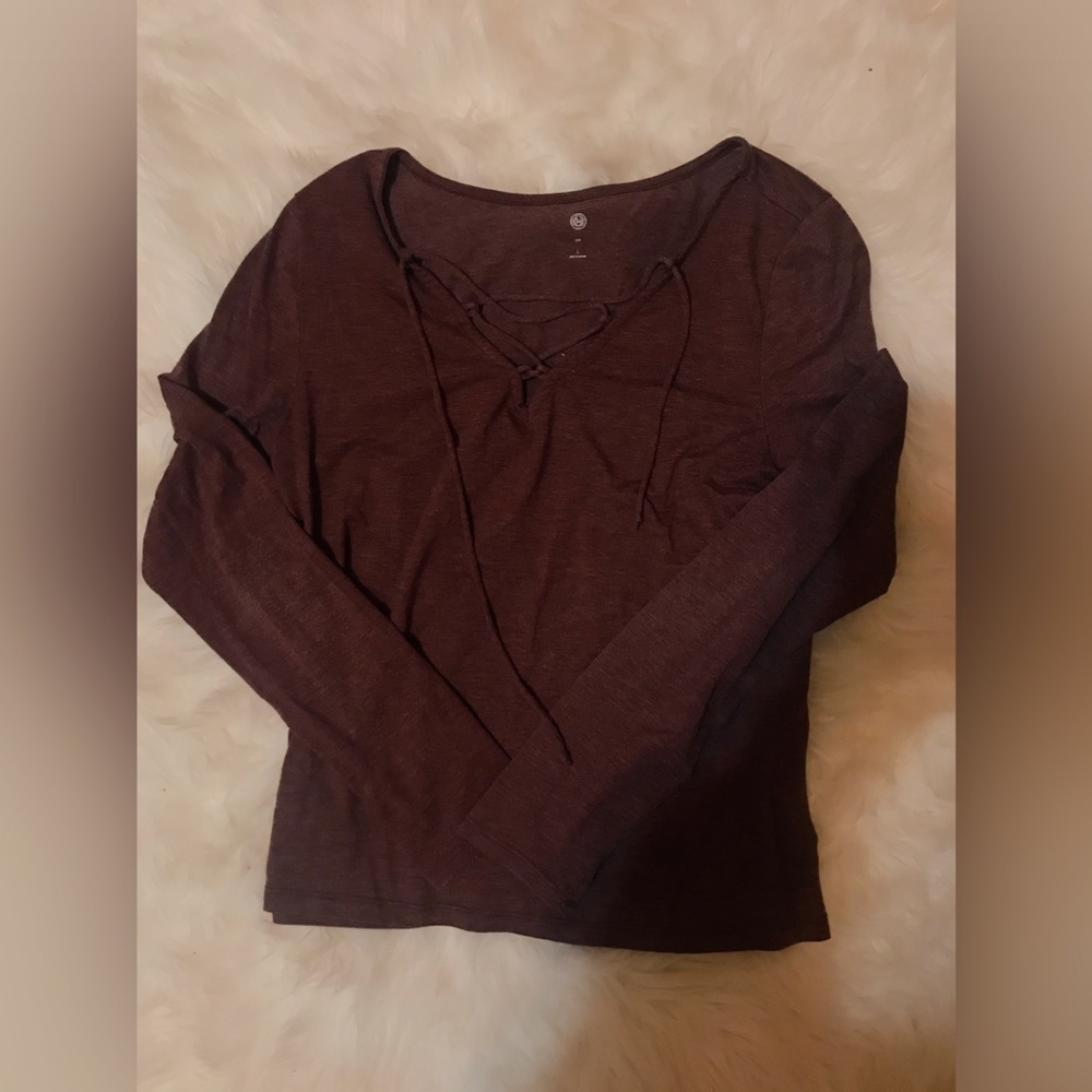 cross tie long sleeve